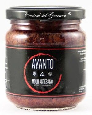 Mojo Rojo Canario artesano AYANTO, tarro 212 ml