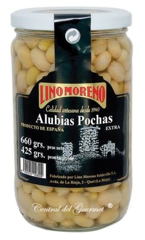 Alubias Pochas Gourmet Extra Lino Moreno