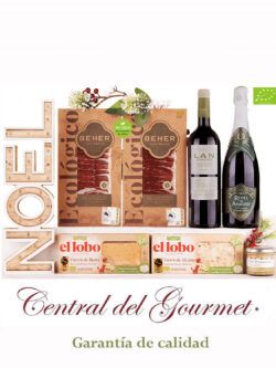 CESTA NAVIDAD GOURMET COLÓGICA EC502