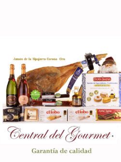 Jamonera Navidad Jamón Alpujarra JS503