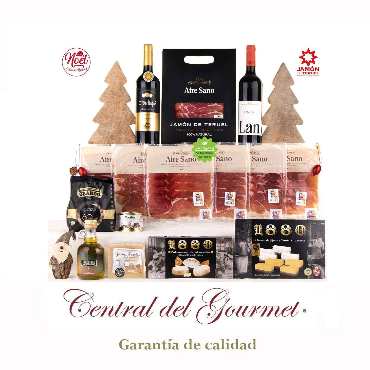 Cesta de Navidad Gourmet CNA505