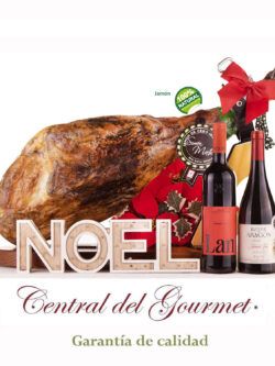 Jamonera Navidad Jamón Ibérico JR504