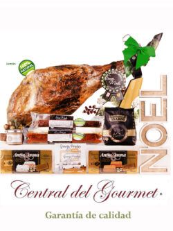Jamonera Navidad Jamón Ibérico JR508