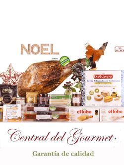 Jamonera Navidad Jamón Ibérico JR510