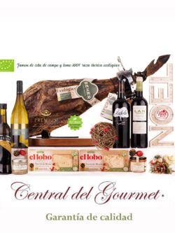 Jamonera Navidad Jamón Ibérico Cebo de Campo ECO JR515