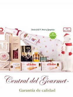 Jamonera Navidad Jamón Teruel DOP JS504