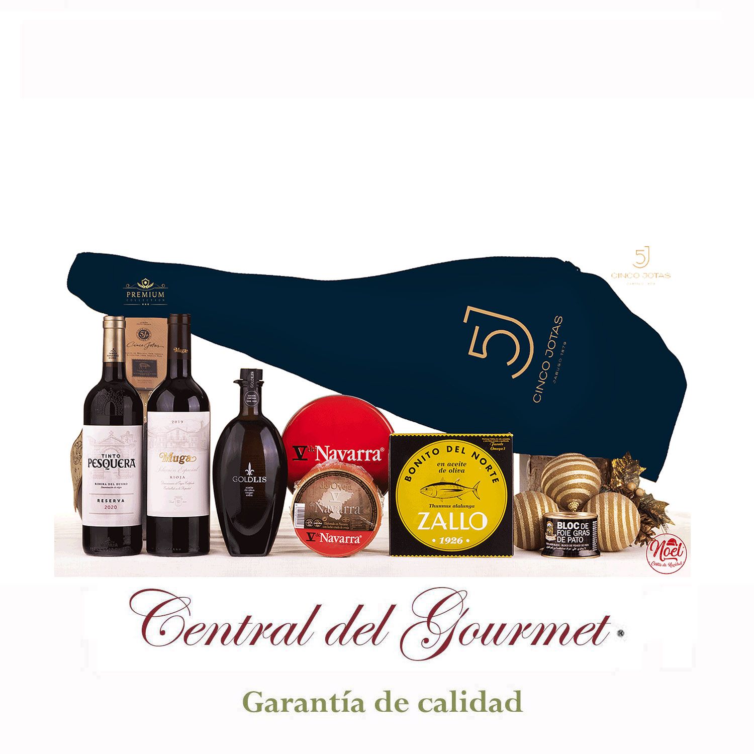 Jamonera Navidad Jamón Bellota 5J JR519