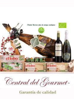 Jamonera Navidad Paleta Ibérica Cebo de Campo ECO PR506