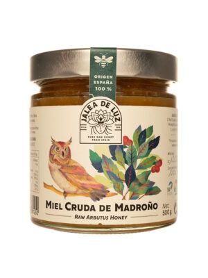 Miel de Madroño cruda artesana Jalea de Luz 500 gr