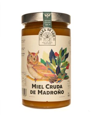Miel de Madroño cruda Jalea de Luz 950 gr
