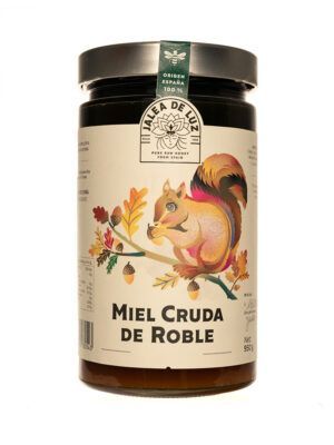 Miel pura de Roble artesana gourmet Jalea de Luz 950 gr