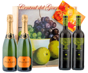 Regalo Gourmet seleccion cava & vino ecologicos