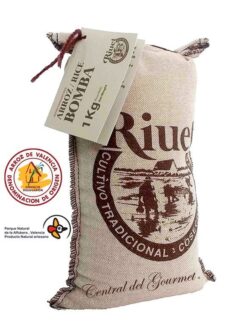 Arroz Bomba de autor artesano Riuet Gourmet