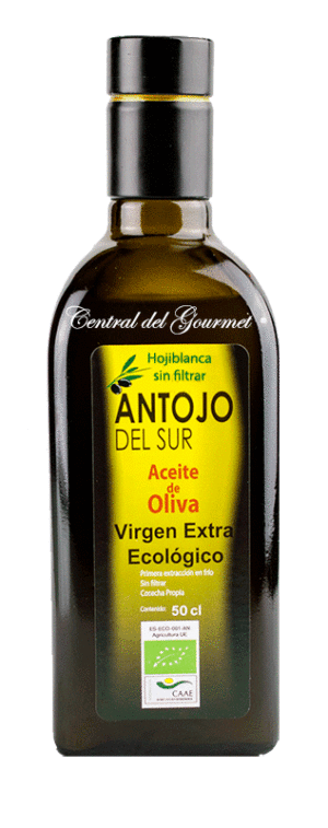 Aceite ecologico sin filtrar Oliva Virgen Extra Hojiblanca