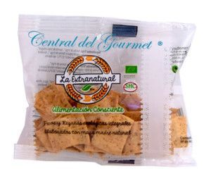 Regañas Gourmet ecologicas integrales trigo con sésamo La Extranatural 20