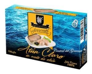 Conservas Areoso light Tuna olive oil tin 125