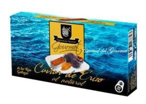Conservas Areoso Caviar de erizo gourmet de mar al natural, lata 50ml