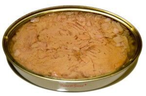 Preserves Areoso soil trunks of light Tuna in olive oil, can, 240ml