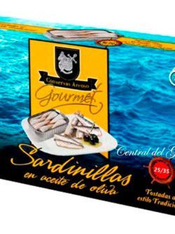 Conservas Areoso sardinillas gourmet aceite oliva 25/35