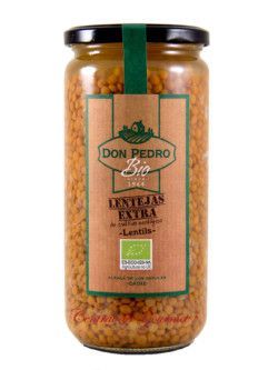 Lentils pardinas organics Spanish dry Don Pedro