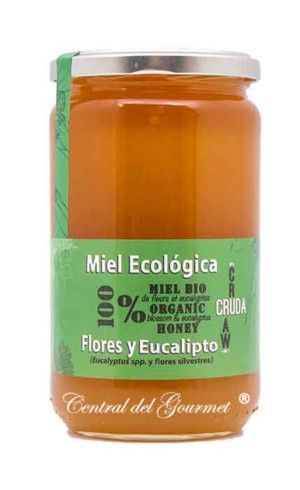Organic honey Raw Gourmet Eucalyptus Verdemiel 800 gr