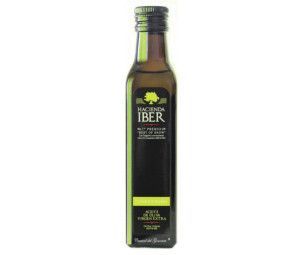 Hacienda Iber Extra Virgin Olive Oil Arbequina 250ml, glass bottle 250 ml.