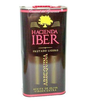 Hacienda Iber Extra Virgin Olive Oil Arbequina tin 2 liters