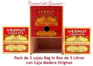 Vermouth Martinez Lacuesta Red Pack 2 Bag In Box