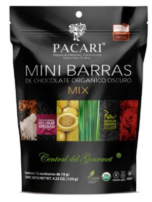 Chocolate PACARI Premium BIO Mini-Barras Mix12
