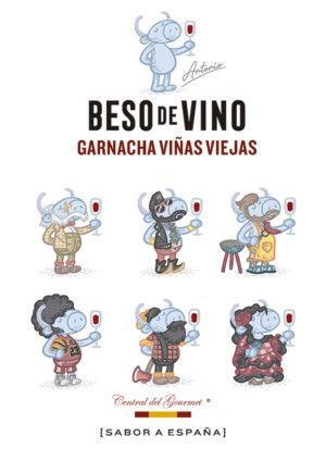 Beso de Vino Garnacha Viñas Viejas 2017 personajes