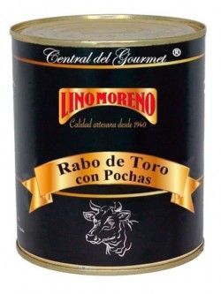 Rabo de Toro estofado con Pochas Gourmet Lino Moreno