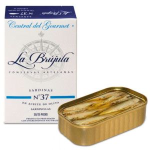 Sardinillas La Brújula 20/25 en Aceite de Oliva Gourmet