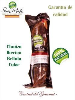 Chorizo iberico bellota gourmet sin conservantes