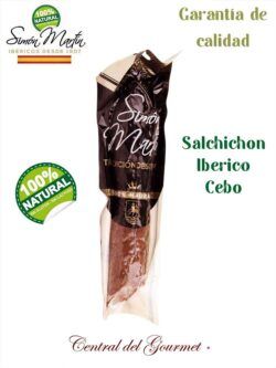 Salchichón ibérico de cebo sin conservantes Simon Martin