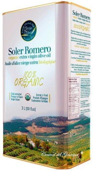 Aceite de Oliva Virgen Extra Ecológico Picual Soler Romero