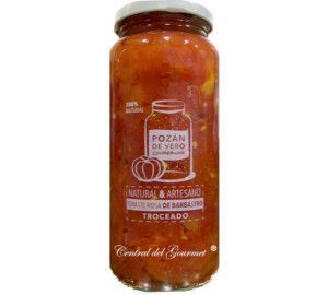 Tomato Rose de Barbastro, cut 100% natural canning Pozan de Vero