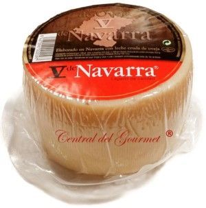 V de Navarra cheese raw milk sheep natural 1kgr