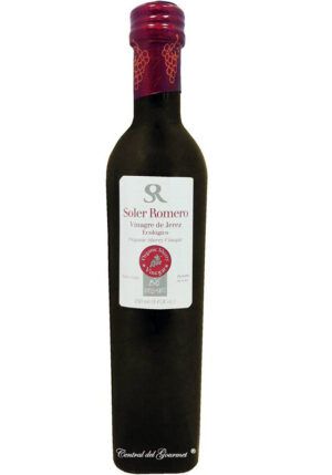 Vinagre de Jerez ecológico, Soler Romero, botella 500 ml