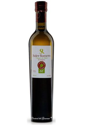 Vinagre de sidra ecologico ,Soler Romero, botella 250 ml